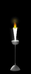 solitary candle